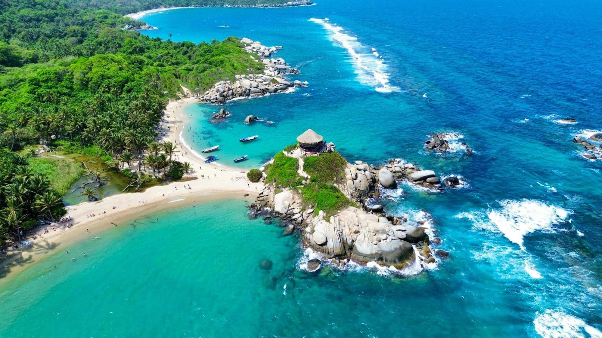 Bed and Breakfast Colibri Parque Tayrona Dentro Del Parque Nacional Tayrona Ель-Зайно Екстер'єр фото
